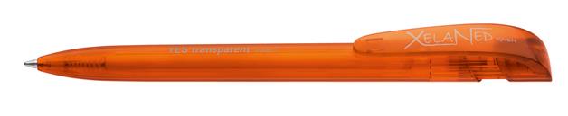 9403916 UMA 0-0093 T-SI UMA YES SI transparent kulepenn m. trykk 1000 stk Orange